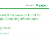 Schneider releases new Whitepaper on Next-Generation DCIM for Edge Computing