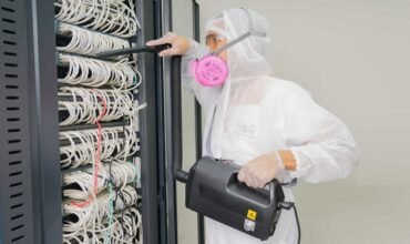 Dramatic rise in the specialised cleaning business for the data centres