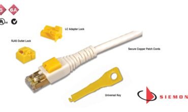 Siemon announces new LockIT system Cat 6 and Cat 6A patch cords