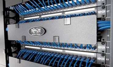 Tripp Lite’s new cable management systems reduce cable clutter in data centers