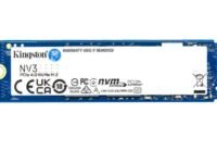 Kingston Launches NV3 PCIe 4.0 NVMe SSD